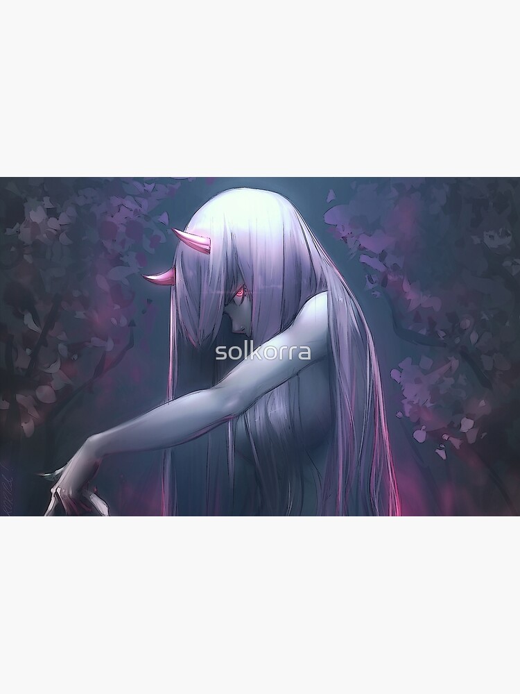 Zero Two Darling In The Franxx Laptop Skin By Solkorra Redbubble