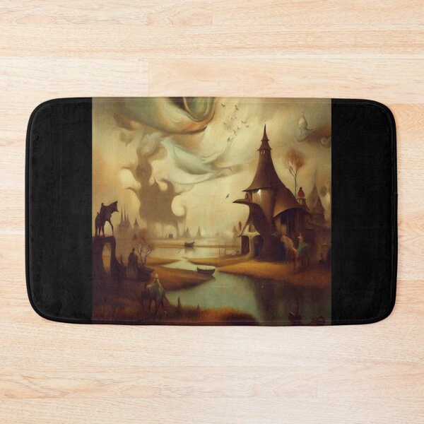 Item preview, Fantasy Painting 3 - Medieval Landscape designed and sold by CrankyOldDude.