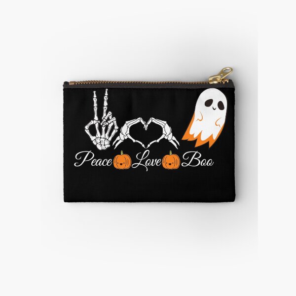 Item preview, peace,love, boo, halloween designed and sold by Designfs.