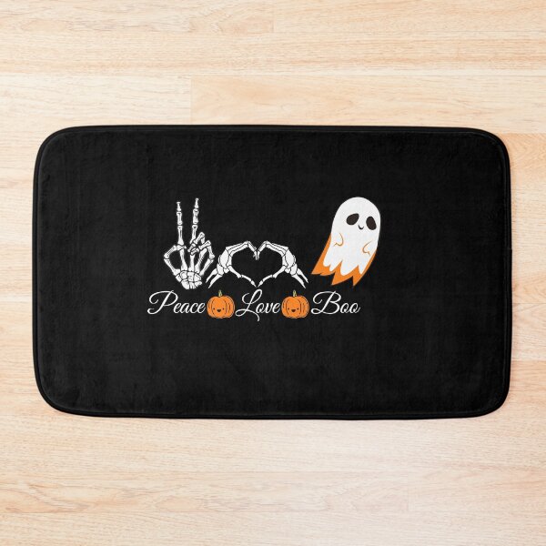 Item preview, peace,love, boo, halloween designed and sold by Designfs.