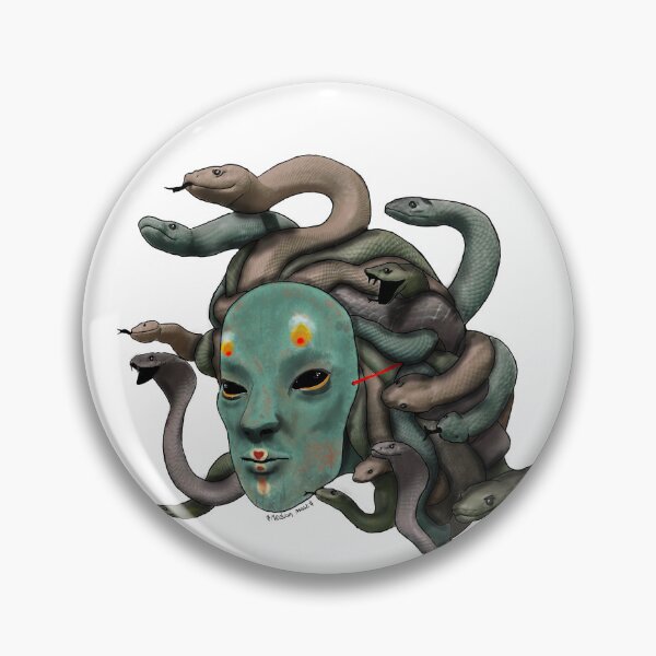 Artikelvorschau, Maske der Medusa entworfen und verkauft von Zagalar.