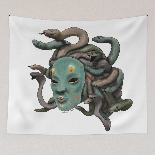 Item preview, mask of medusa designed and sold by Zagalar.