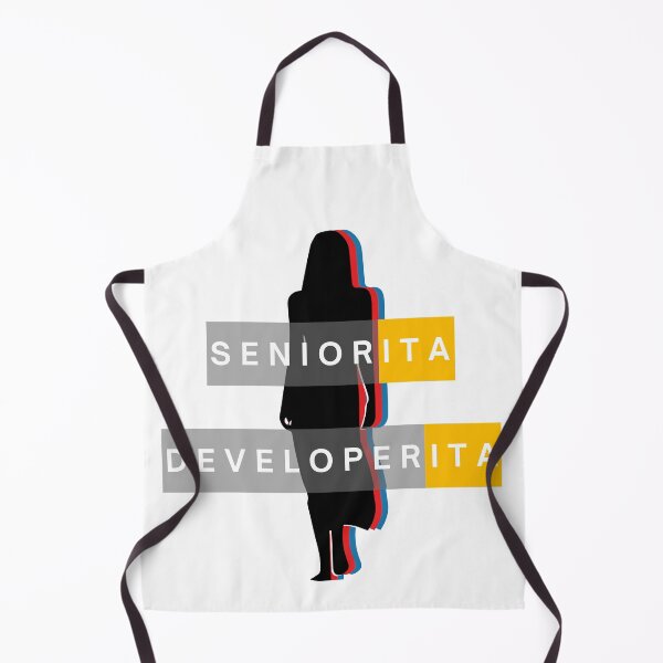 Aperçu de l'œuvre Seniorita Developerita - DSP créée et vendue par DSP Designs.