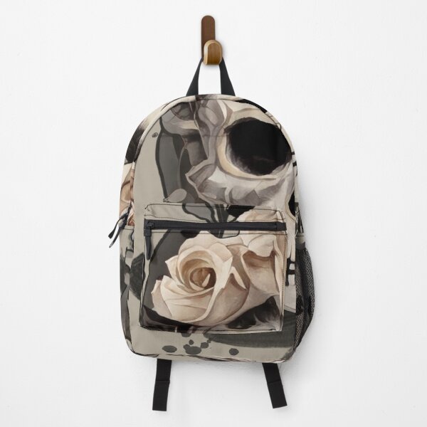 Item preview, Skull with a crown of roses designed and sold by inarausch2023.