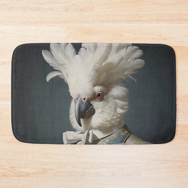 Item preview, Dapper Cockatoo Portrait Art designed and sold by ConfettiSkyArt.