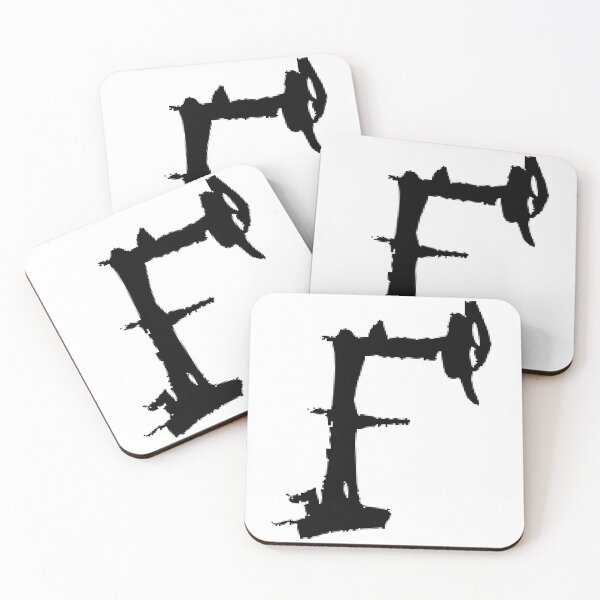 Item preview, Dark and Gritty Letter F from the alphabet designed and sold by Michael Stewart.