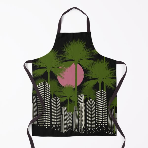 Item preview, Urban Oasis- Palms Amidst Skylines designed and sold by XSYS.