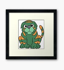 Baby Cringer He-man and Masters of the Universe - filmation Framed Print