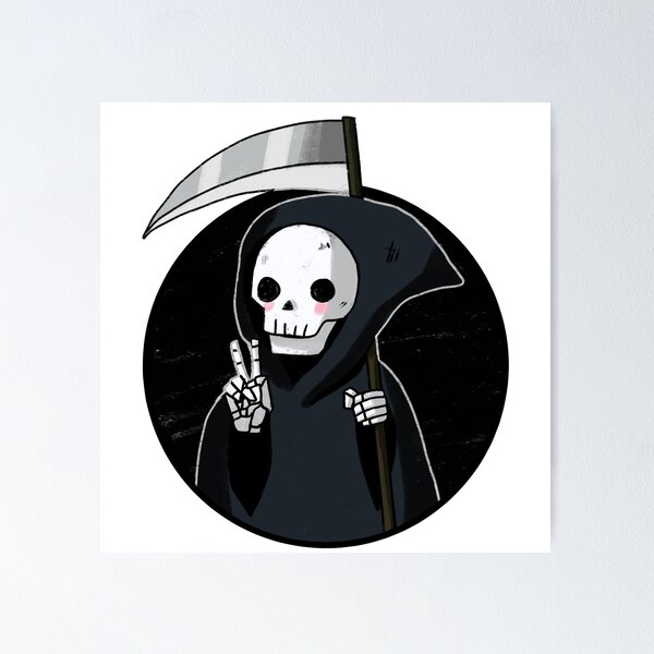 Item preview, Funny grim reaper designed and sold by Mayarart.