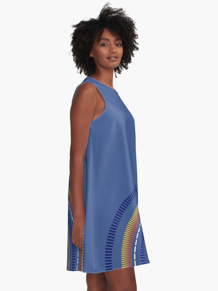 Alternate view of Space Queen Sun A-Line Dress