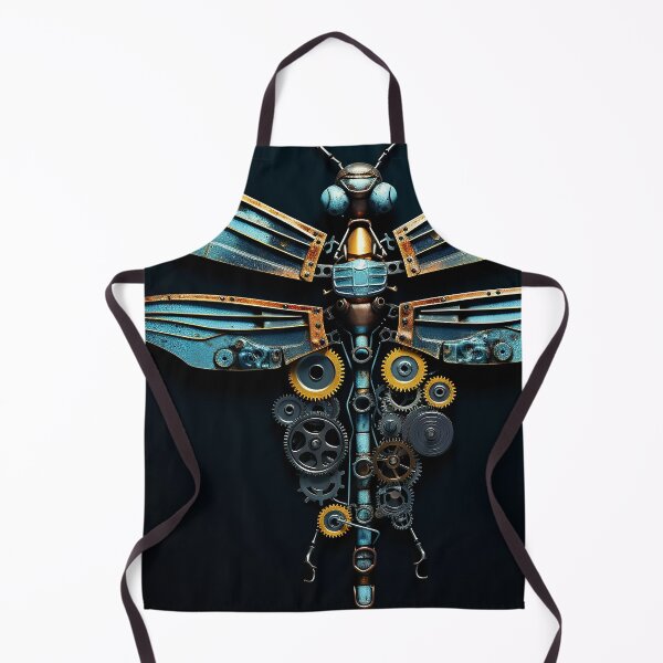 Item preview, Industrial cicada cutout on dark background designed and sold by WallWhimsyWorks.