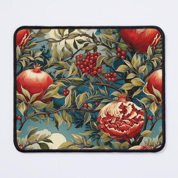 Item preview, Surreal Blooming Pomegranate tree designed and sold by HausCrafted.