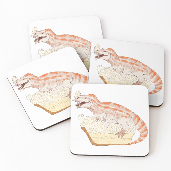 Item preview, Dinos n' Desserts: Coconut Cream T-rex designed and sold by GatesOfTartarus.