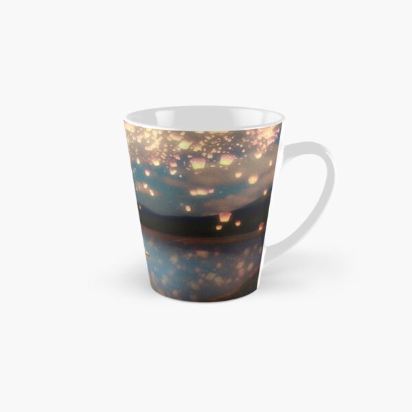 Wünsche Laternen für die Liebe Tasse (konisch)