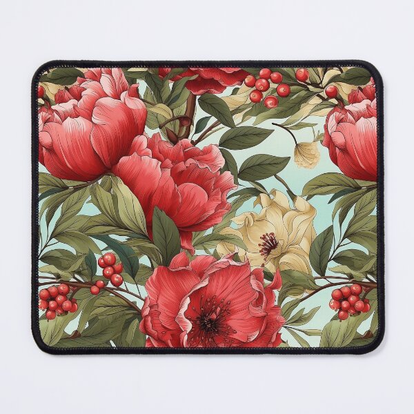 Item preview, Blooming pink pomegranate flowers designed and sold by HausCrafted.