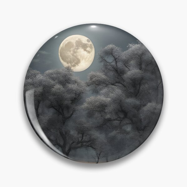 Item preview, Moonlit trees designed and sold by AJSRPrints.