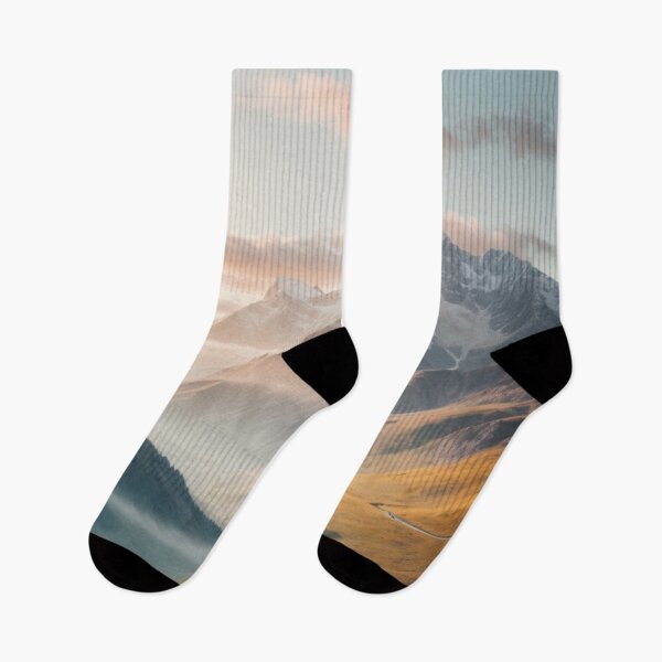 Item preview, calm minimalist mountain view designed and sold by mikaws.