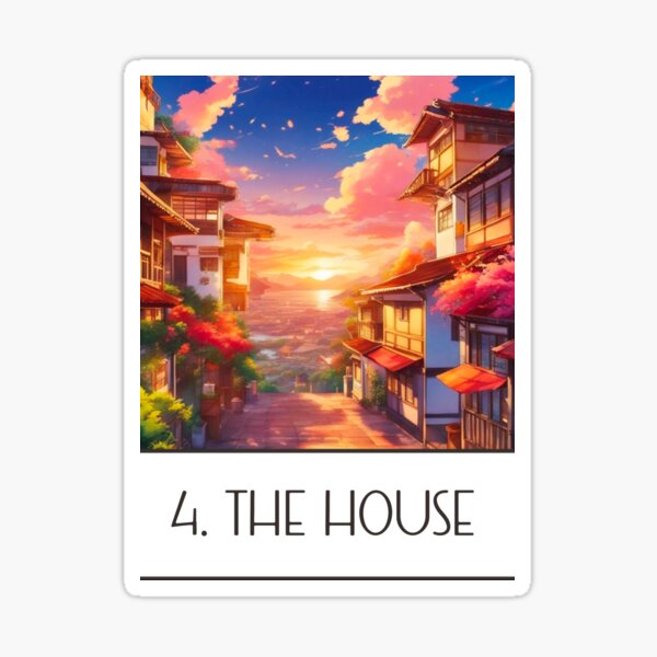 The House - Lenormand #4 Sticker