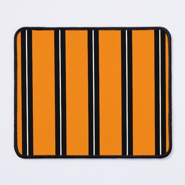 Item preview, Hull City 2018 Home Amber Black and White Striped Pinstripes designed and sold by Sporting Colour.