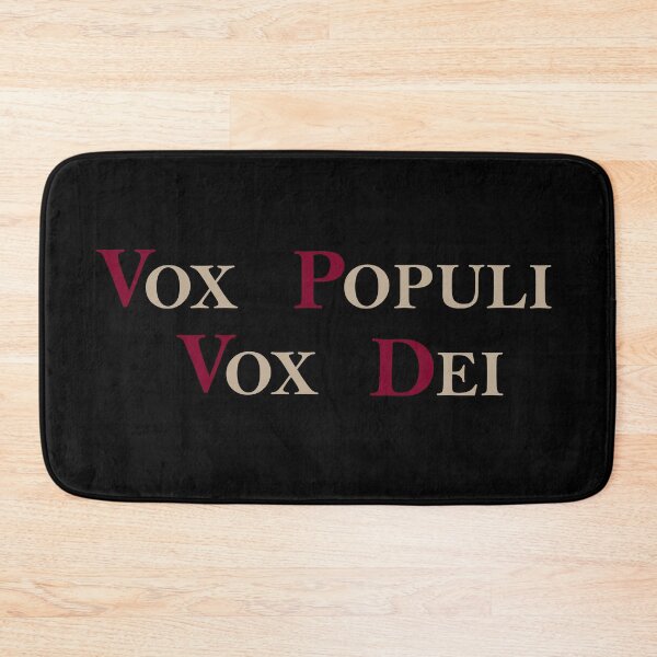 Item preview, Vox Populi, vox dei latin quote designed and sold by Alexaltay.