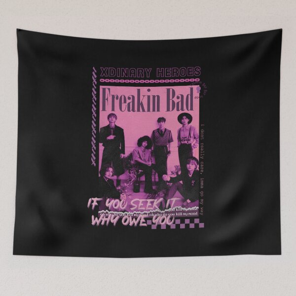 Item preview, xdinary heroes Freakin bad band tee designed and sold by qawsart.