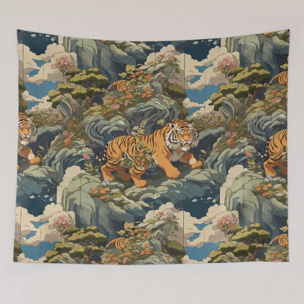 Item preview, TIGER PATTERN designed and sold by ROMIREY.