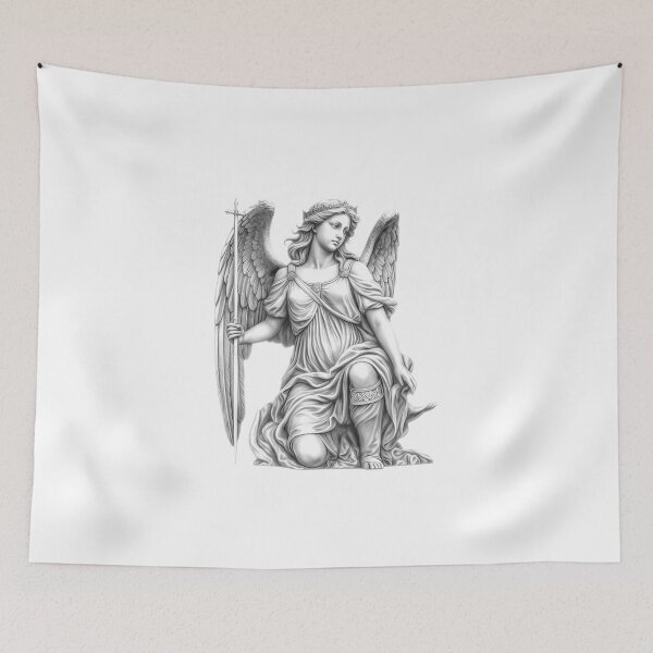 Item preview, Angel with a staff designed and sold by Tomioka-Art.