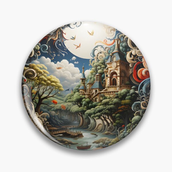 Item preview, Ethereal Expressions castle designed and sold by eArtForYou.