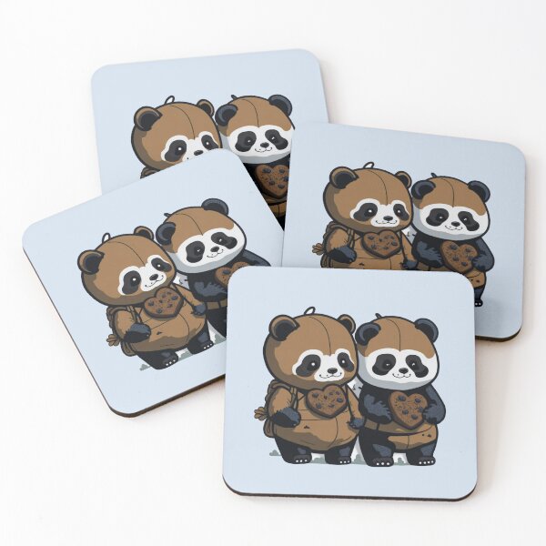 Item preview, Cute Panda couple designed and sold by Rosamose.