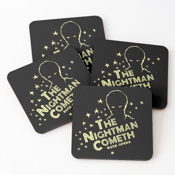Artikelvorschau, Der Nightman kommt Logo entworfen und verkauft von SearchWithinArt.