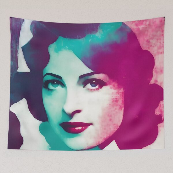 Item preview, A poetic portrait  | Digital art | street art aesthetic designed and sold by CiceroSpin.