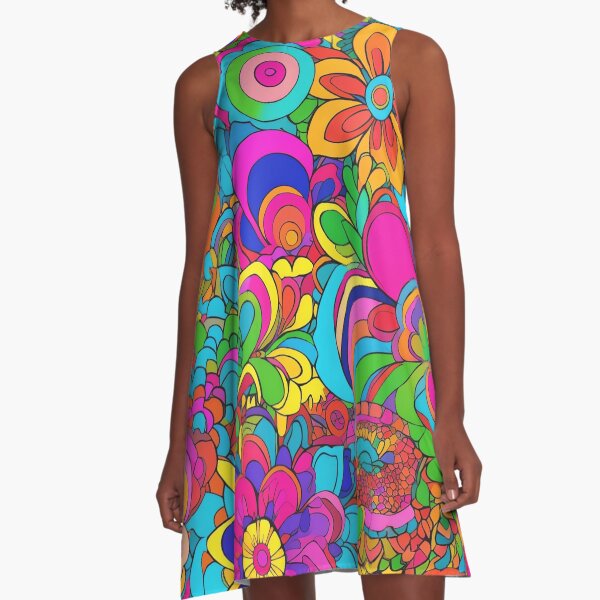 Item preview, Vibrant 1970s Revival: Hippie, Retro, Disco, and Pop Art Delights designed and sold by Oclap.