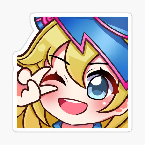 Vista previa del artículo con la obra «Chica Maga Oscura Chibi», diseñado y vendido por pizzapikachu.