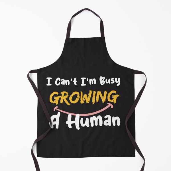 Item preview, pregnancy funny saying, i can't im busy growing a human designed and sold by TownDesigns.