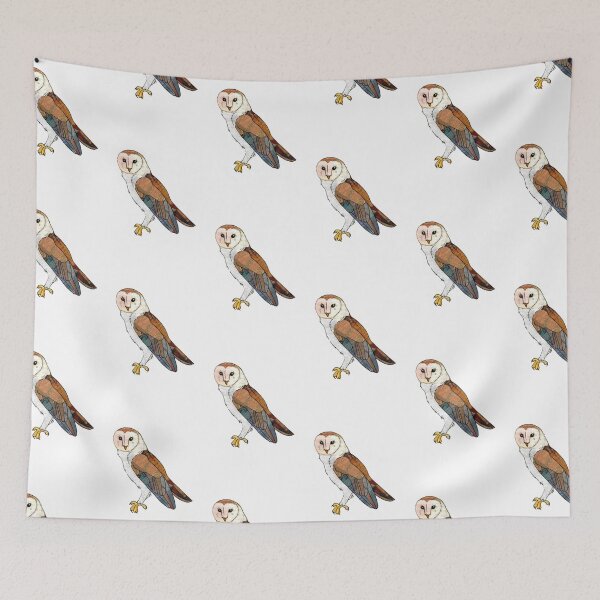 Item preview, Barn owl Patchwork designed and sold by katherineblower.