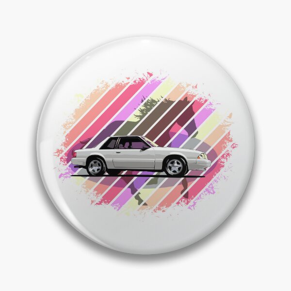 Item preview, White 88 Ford Mustang designed and sold by Glenn Mueller.