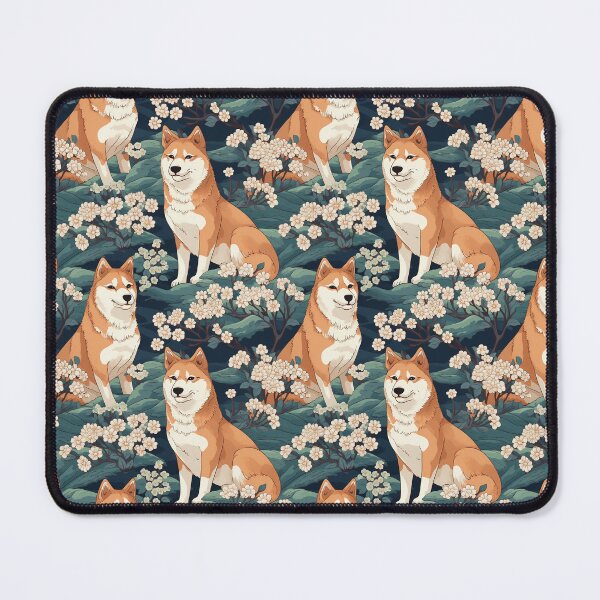 Item preview, Ukiyo-e Shiba-Inu Dog Pattern designed and sold by PrintsyPattern.