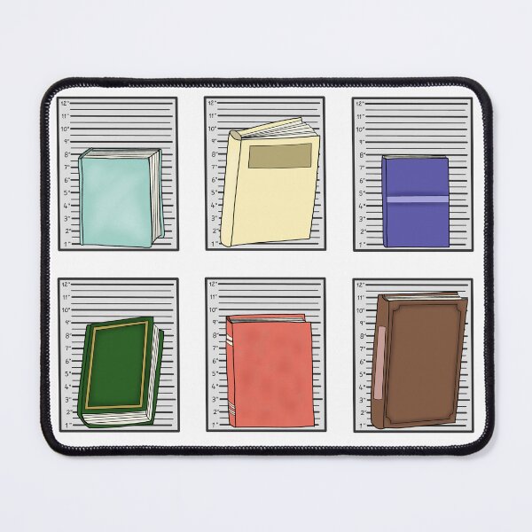Item preview, Banned books police line up designed and sold by Becky-Marie.