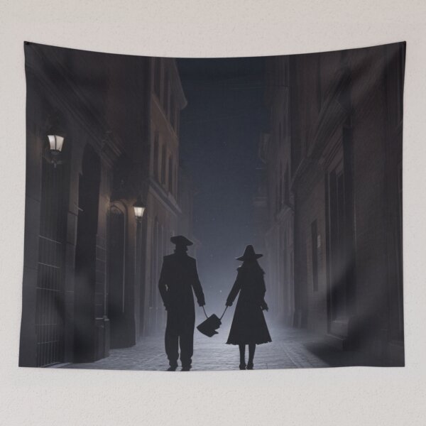 Item preview, Shadows, searching in the night designed and sold by mikaws.