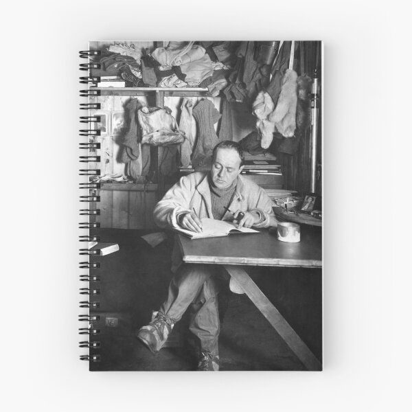 Item preview, Robert Falcon Scott Writing In His Diary - 1911 designed and sold by warishellstore.