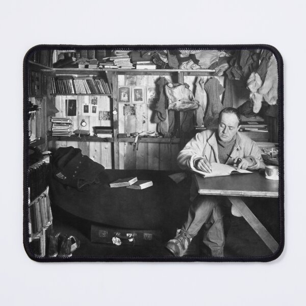 Item preview, Robert Falcon Scott Writing In His Diary - 1911 designed and sold by warishellstore.