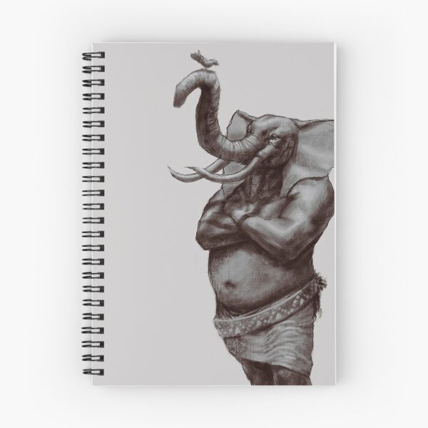 Item preview, "Elephant" Fantasy Creature Art designed and sold by WistfulSoic.