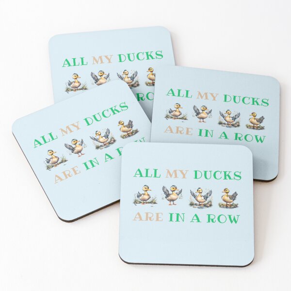 Item preview, Mis patos están en una fila. designed and sold by DWeyers.
