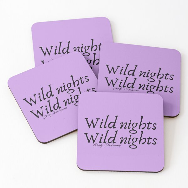 Item preview, Wild Nights by Emily Dickinson designed and sold by chaoswitchshop.