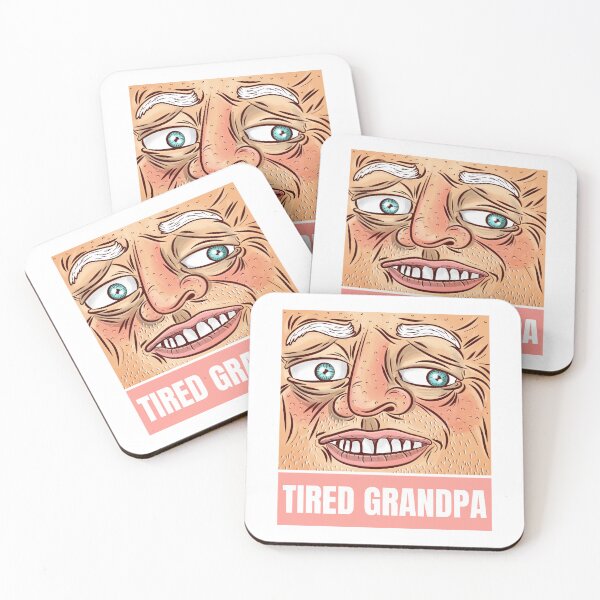 Item preview, Tired Grandpa | Funny Grandad Grandfather Grampa PawPaw Pops Gift designed and sold by lildoodleshirts.