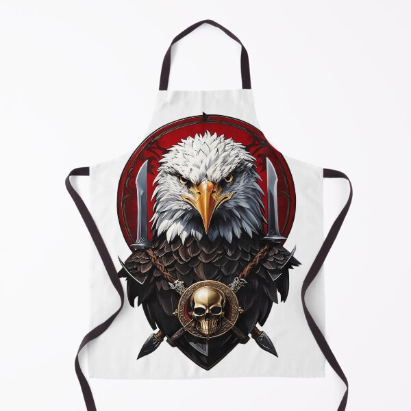 Item preview, Eagle head banner logo designed and sold by Laufer15.