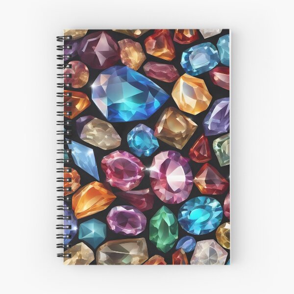Aperçu de l'œuvre Pierres précieuses multicolores créée et vendue par ArtistSofiaFox.