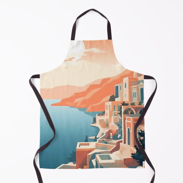 Item preview, Minimalist flat design beautiful landscape designed and sold by WallWhimsyWorks.