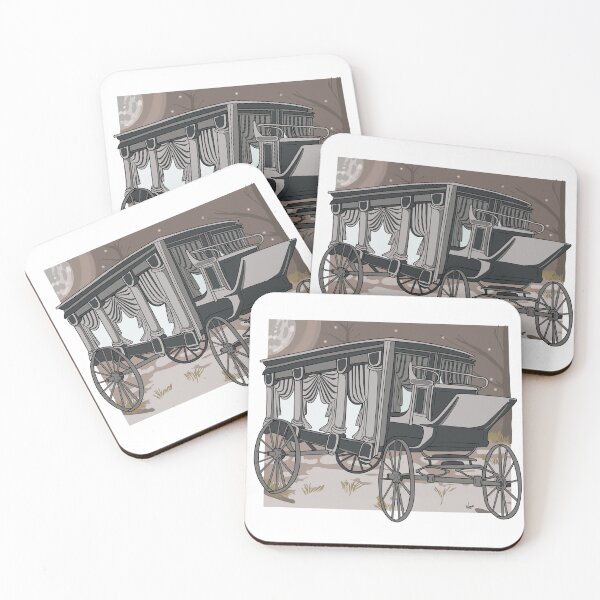 Item preview, Horse drawn Hearse designed and sold by WeazelsCreations.