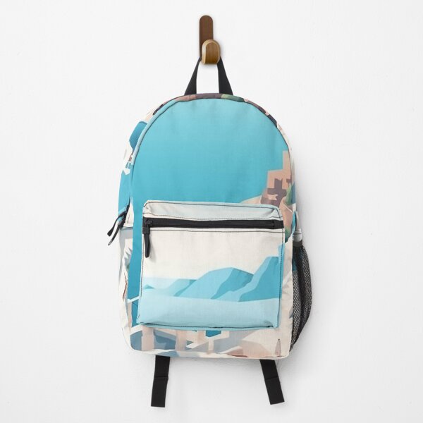 Item preview, Minimalist flat design beautiful landscape designed and sold by WallWhimsyWorks.